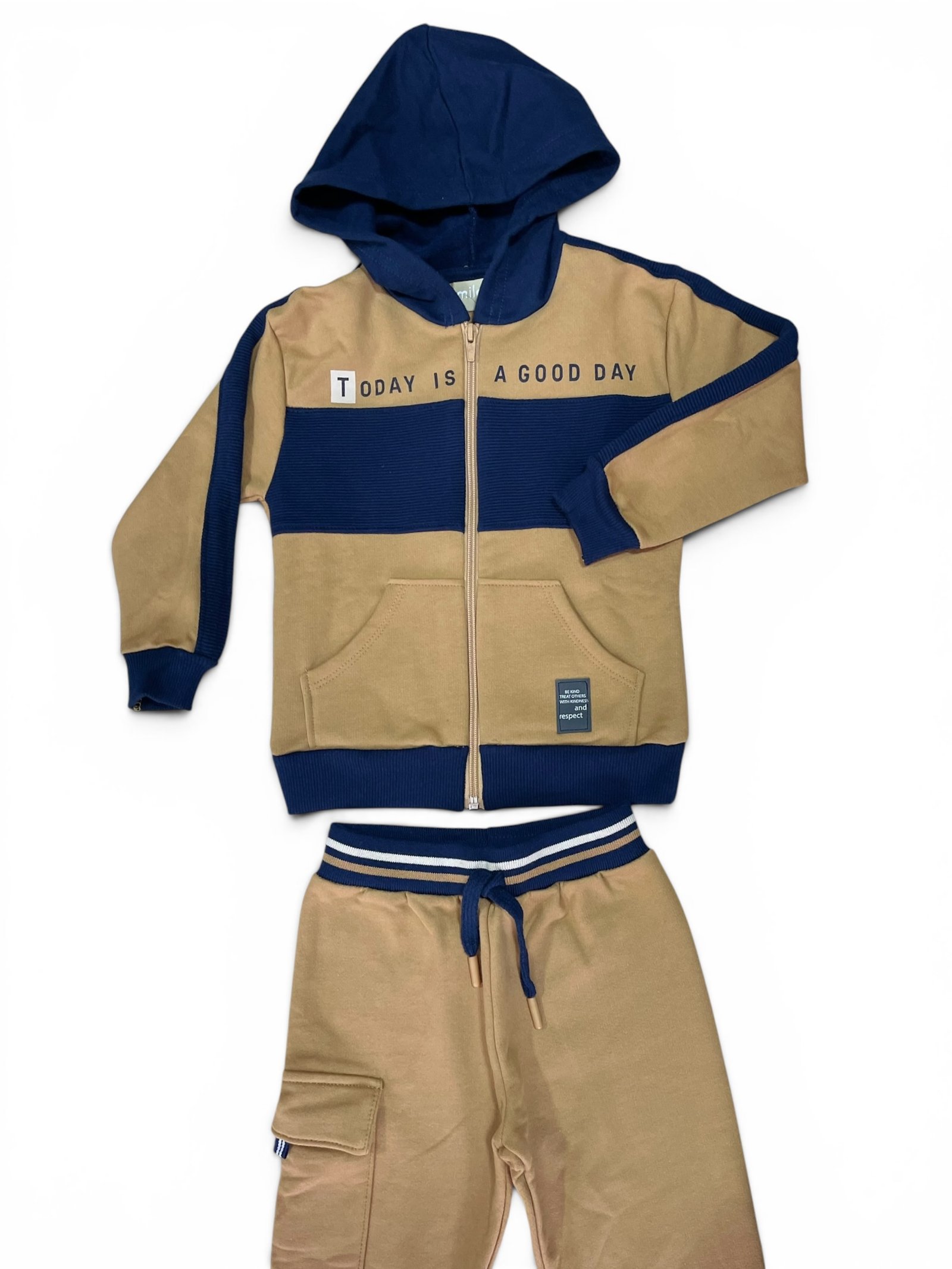 Conjunto Infantil Moletom Urban Sand – TAM03 - Imagem 5
