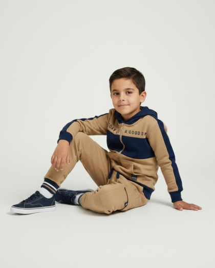 Conjunto Infantil Moletom Urban Sand – TAM03