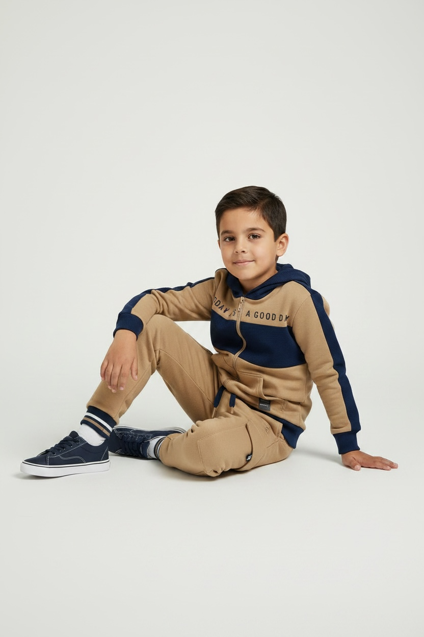 Conjunto Infantil Moletom Urban Sand – TAM03