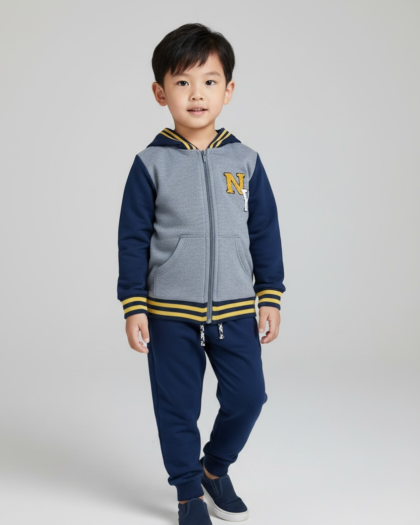 Conjunto Infantil Moletom College NY – TAM 04