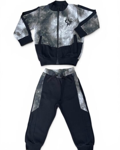 Conjunto Infantil Moletom Galaxy Black – TAM 02