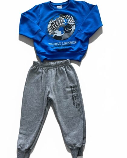 Conjunto  Infantil Moletom Goal League - TAMO1