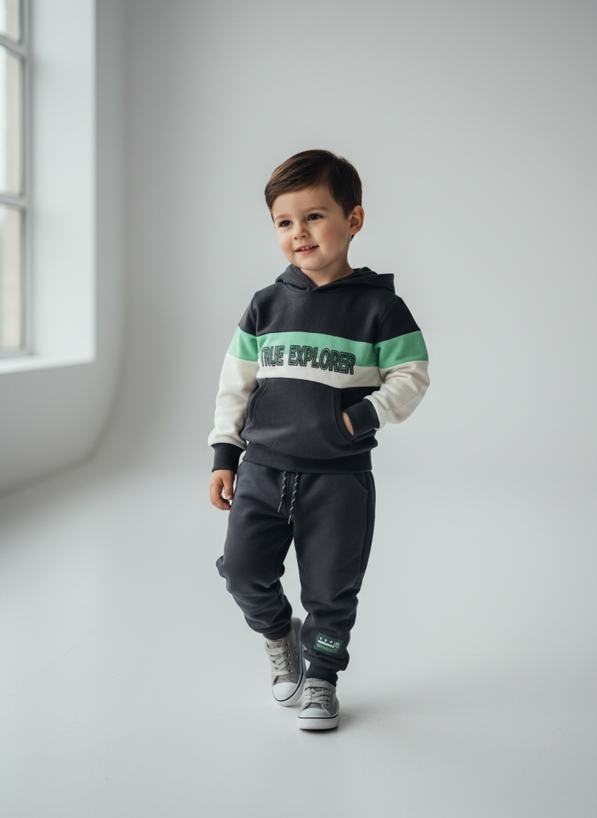 Conjunto Infantil Moletom Explorer Street - TAM04 - Imagem 3