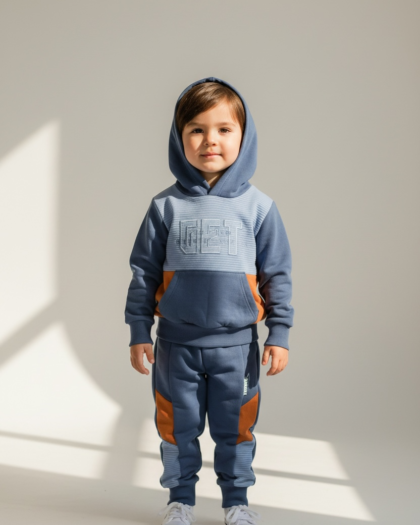 Conjunto Infantil Moletom Street Blue - TAM02